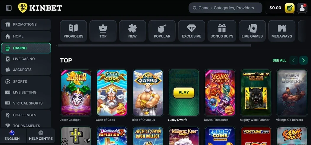 Kinbet Casino Casino